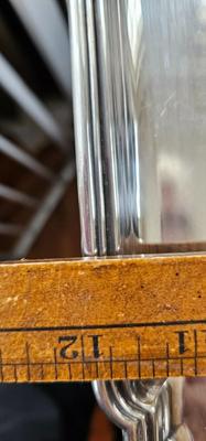 Mappin & Webb Silver plated serving Butler Tray 18" x 12"