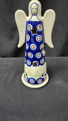 Polish pottery - Angel luminary