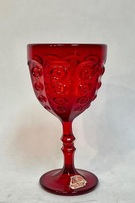 Yesteryear Ruby wine Glass by Viking