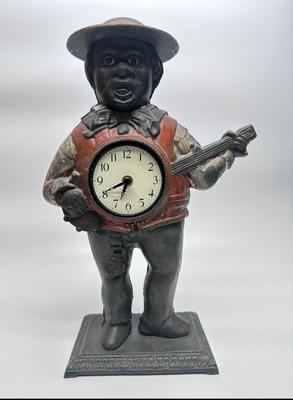 Cast Iron Antique Clock