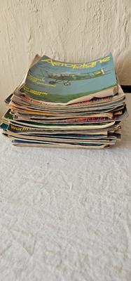 Lot of vintage magazines flying and airplanes Aeroplane Monthly, Airpower!