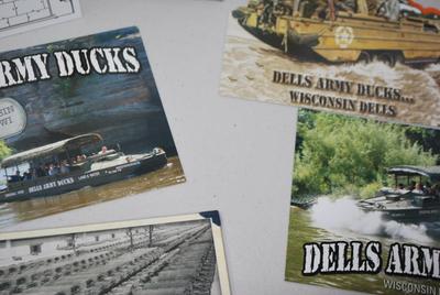 Ephemera-Dells Army Ducks-Tour of Lower Dells Glacial Park-Wisconsin Dells, WI