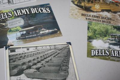 Ephemera-Dells Army Ducks-Tour of Lower Dells Glacial Park-Wisconsin Dells, WI