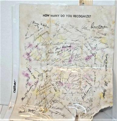 "Signatures of Circus Greats in Sarasota, Florida"
