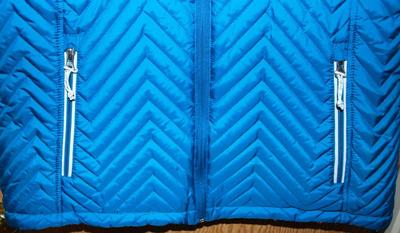 "Free Country" Brand Blue Sleeveless Vest Size: L/G