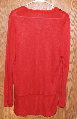 "Vintage America" Brand Red Top - Made in India - Size: XL