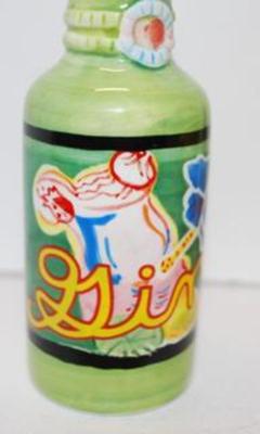 Cool "Gin & Tequila" Salt & Pepper Shaker Set 5" H