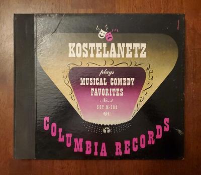 Vintage "Andre Kostelanetz" Record Album - 4 Records 78 RPM 10"