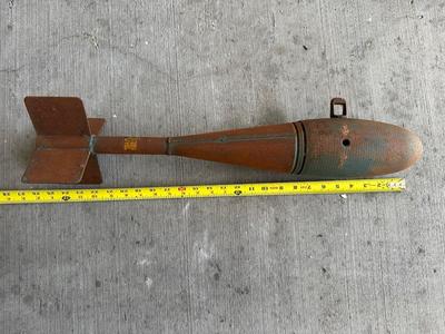 Original Vietnam War Era U.S. Navy MK76 Inert 25LB Practice Bomb