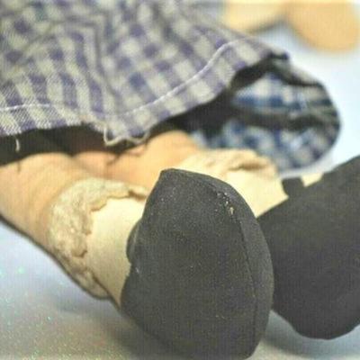 2 Dolls - Vintage "Lumpy" Doll 12" H & Soft Face Eclectic "Angel" Doll