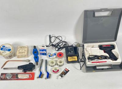 Soldering Tool and Accessory Lot