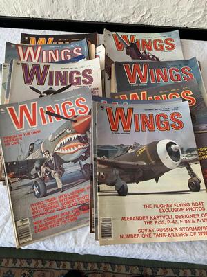 Vintage Wings magazines