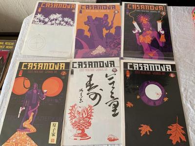 Casanova comics collection Lot of 6 in sleeves