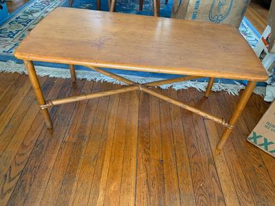 Bamboo coffee table MCM Mid-century modern