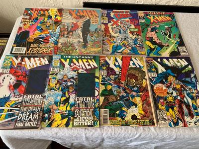 X Men comic collection Lot of 8 books