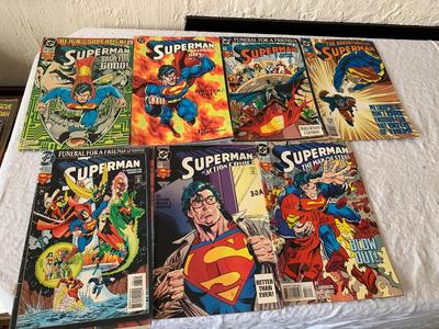Superman comics lot of 7 (Lot #3)