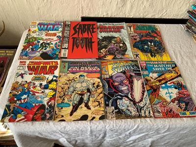 Infinity War, Silver Surfer and more comics Lot of 8