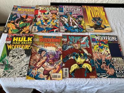 Wolverine comics Lot of 8 books
