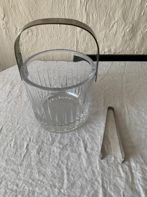 Reed and Barton crystal ice bucket