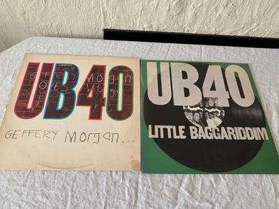 2 Vintage UB40 albums Records