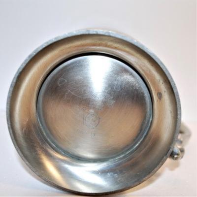 Williamsburg Stieff Pewter Mug 5" H x # 3 1/2" Circ. #CW155-13 & All Occasion Red Glasses Set with Tray and Box 5 - Total...