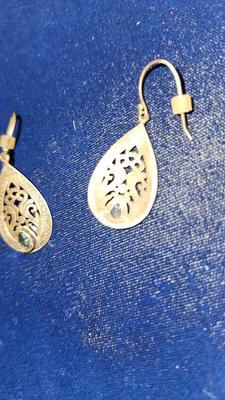 Mystic Amethyst 925 Earrings