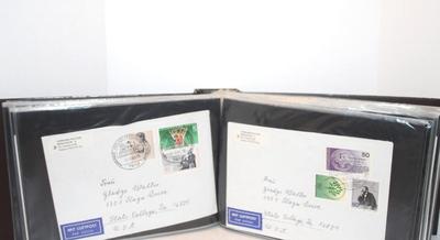 German Stamps and Envelopes Collection - 102 Envelopes