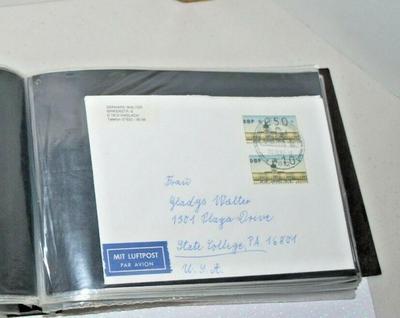 German Stamps and Envelopes Collection - 102 Envelopes