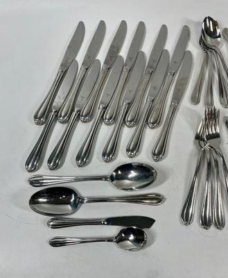 Gorham Stainless Steel Flatware 5-Piece Set for 12 plus Extras (59 pieces)