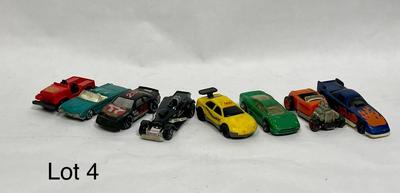 CAR LOT 4 - Diecast Toys 8 pieces - Hot wheels and other brands