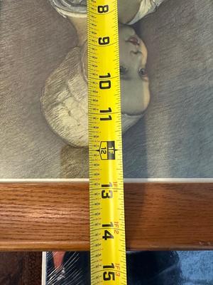 Framed Print of Baby Girl by Anthony van Dyck