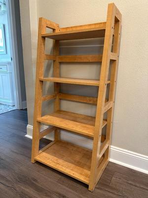 Four Shelf Ladder Bookcase