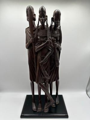 African Tribal Wood Carved Statue