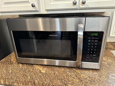 Frigidaire 1.8 Cubic Ft. Capacity 30" wide Over the Range Microwave in Stainless Steel