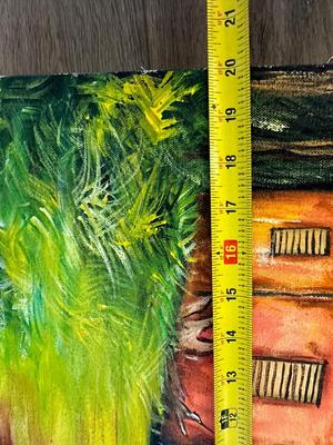 Two Jamaican Paintings on Canvas (2)