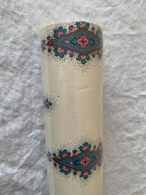 Vintage Laura Ashley Home collection wallpaper roll.