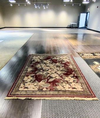 Nice Maroon Floral Rug