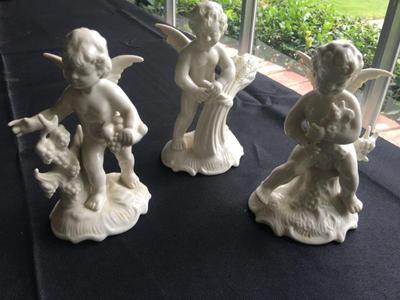 Dresden Cherub Figurines 