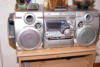 JVC boom box /CD and Cassette player. 
