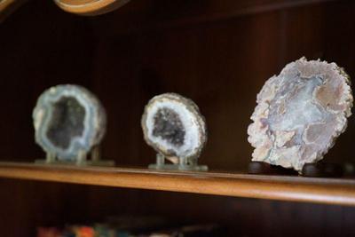 Fairly nice Geode collection, shells and minerals. 