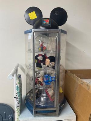 vintage Disney watch case with items