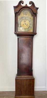 Antique Long Case John Russell Falkirk Clock 