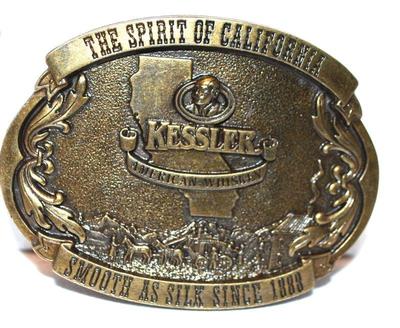 "Kessler" Whiskey" Belt Buckle