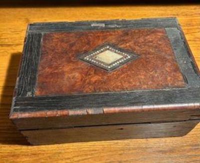 Antique inlaid box