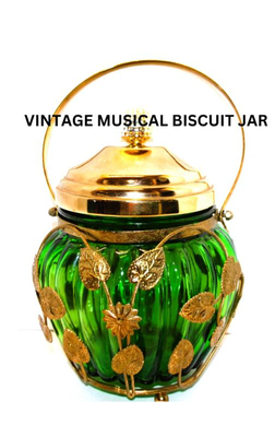 MUSICAL BISCUIT JAR