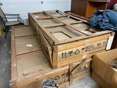 New in crates- Freestanding computerized steam shower