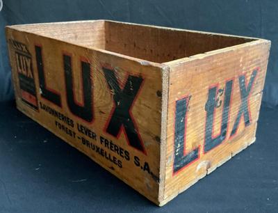Lux Soap Crate Box