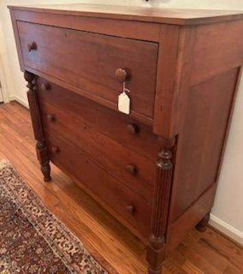 Hand Made Antique Walnut 3 Drawer Chest