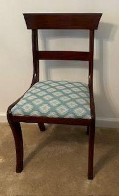Set of 6 Mahogany Dining Chairs,2 Arm Chairs and 4 Side Chairs