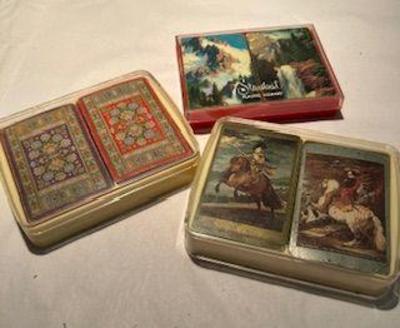 Vintage Bridge Cards